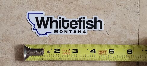Whitefish - Montana - ملصقات منتجع التزلج in Saudi Arabia