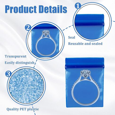 250pcs 1 "x1" 4 mil mini plastic pouches colored clay poly baggies clipe جميع أكياس التخزين التي يمكن إعادة بيعها مع قفل zip top lock لمجوهرات حبات البراغي. in Kuwait