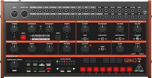 Behringer Grind Semi-modular Hybrid Multi-engine Synthesizer in Saudi Arabia