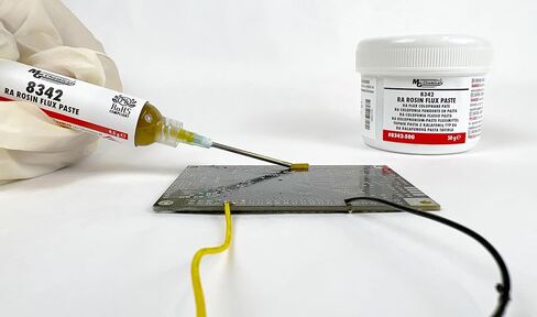 MG Chemicals 8342-10ML RA Rosin Flux Paste, 9.5 g Syringe in Saudi Arabia