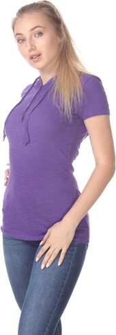 2025 صيف صيف جديد 100 ٪ تمشيط القطن حلقة القطن Slub Henley Hoodie Preshrunk Lightweight Top Top Top Summer in Saudi Arabia
