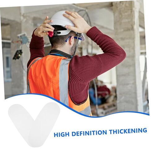 Valiclud 2pcs عدسة خوذة الرمال غطاء العدسة HD Protection Presection Lens for Sandblasting Hood Dustproof Shield للخوذة in Saudi Arabia