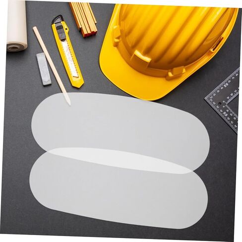 Valiclud 2pcs عدسة خوذة الرمال غطاء العدسة HD Protection Presection Lens for Sandblasting Hood Dustproof Shield للخوذة in Saudi Arabia