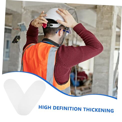 Cabilock 2PCS Sandblasting خوذة داخلية استبدال العدسة واقي واقية مريحة فيلم مقاوم للغبار لغطاء رملي in Kuwait