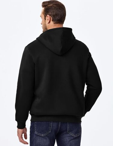 Jmierr Mens 2025 Casual Quarter الرباط Fleece Hoodie Pullover Fall Fall Winter Long Sweeve Buttshirts مع جيب in Saudi Arabia