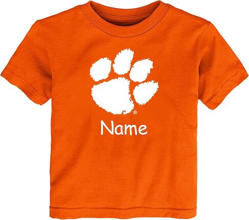 Clemson Tigers Personalized Color Baby/Toddler T-Shirt (US, Age, 2 Years) in Saudi Arabia