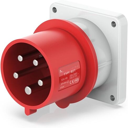 Concealed installation aviation 16A 32A 63A 125A IP44 IP67(IP67 3P 16A) in Saudi Arabia