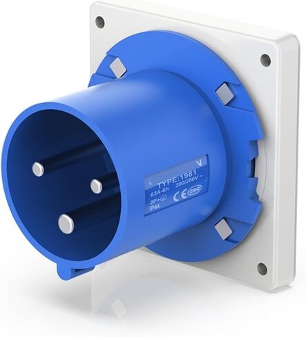 Concealed installation aviation 16A 32A 63A 125A IP44 IP67(IP67 3P 16A) in Saudi Arabia