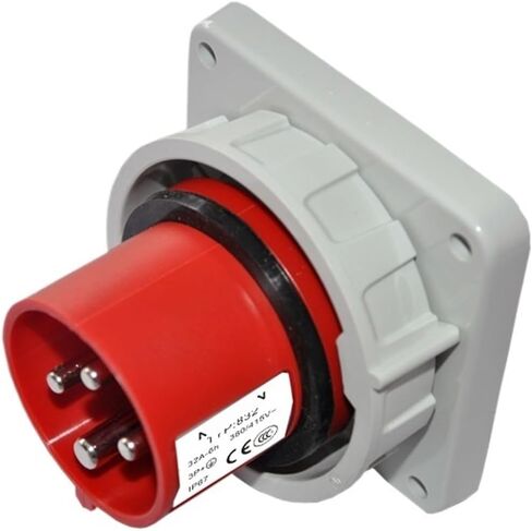 Concealed installation aviation 16A 32A 63A 125A IP44 IP67(IP67 3P 16A) in Saudi Arabia