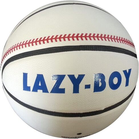 Lazy-Boy Basketball - Regulation Size Real Ball with Baseball Design - Milwaukee Beers Costume Prop Accessory in Saudi Arabia