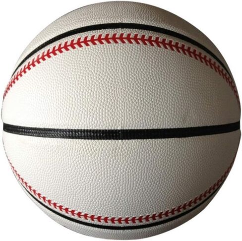 Lazy-Boy Basketball - Regulation Size Real Ball with Baseball Design - Milwaukee Beers Costume Prop Accessory in Saudi Arabia