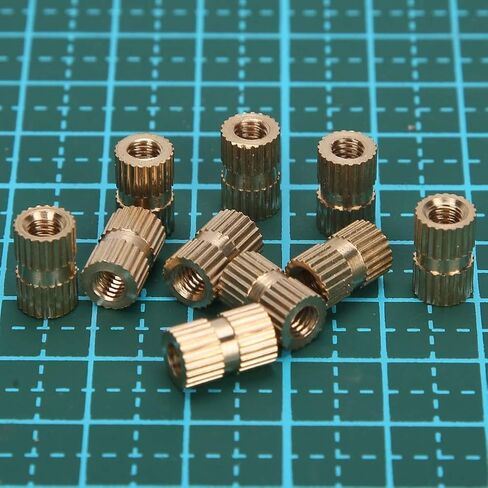 Tbest Ls 00Pcs Profional Knurled CER Nut Rt Nut Hand Ft ARY 4 X 0 X 6 Fts in Saudi Arabia