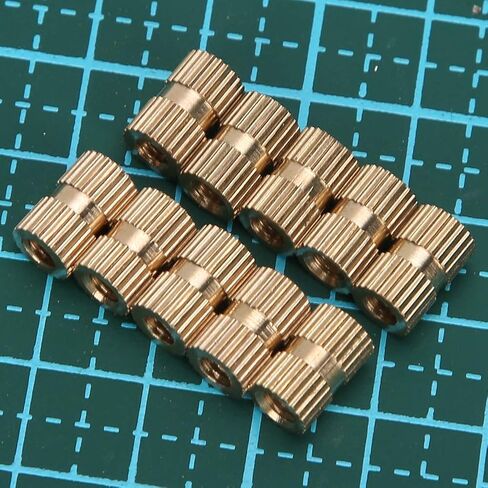 Tbest Ls 00Pcs Profional Knurled CER Nut Rt Nut Hand Ft ARY 4 X 0 X 6 Fts in Saudi Arabia