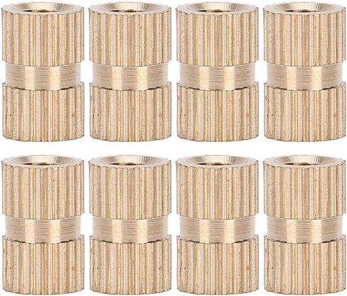 Tbest Ls 00Pcs Profional Knurled CER Nut Rt Nut Hand Ft ARY 4 X 0 X 6 Fts in Saudi Arabia