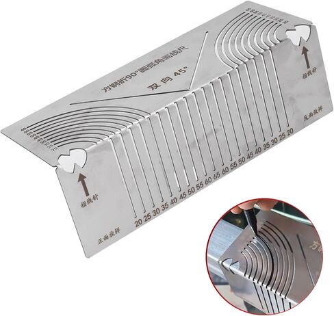 Purpose Scriber Arc and Angle Marking Tool 90 Degree Bend Parallel Line Arc Purpose Scriber for Square Pipe Cutting Welding in Saudi Arabia
