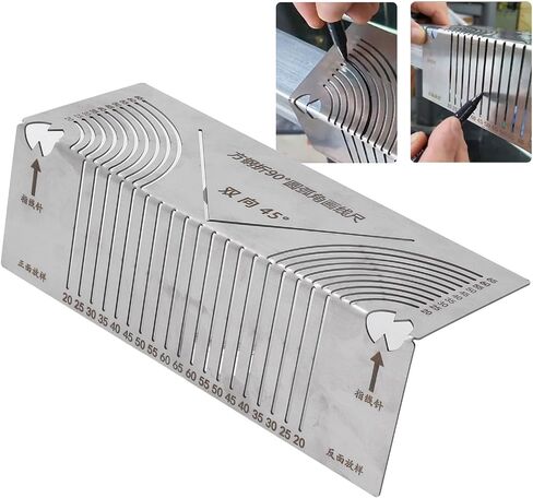 Purpose Scriber Arc and Angle Marking Tool 90 Degree Bend Parallel Line Arc Purpose Scriber for Square Pipe Cutting Welding in Saudi Arabia