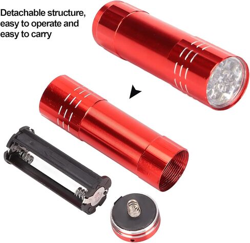 بيض Candler LED LED لبيض الدجاج ، السمان ، أوزة ، الكناري المظلم - ضوء الحاضنة المحمولة مع LED أبيض بارد لشمعة البيض والتفتيش in Saudi Arabia