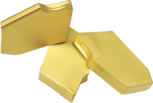 DLTOOLS Industrial GTN-2 (SP200) CVD المغلفة (الأصفر) CNC Carbide إدراج أدوات قطع الصلب ، 10 ٪ in Kuwait