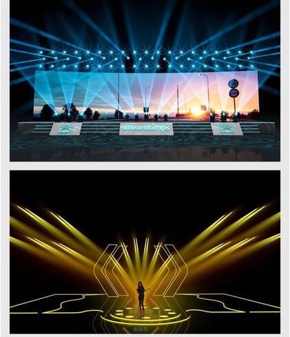 10R 260W مصباح المصباح المصباح المصباح مصابيح المصباح ، الزجاج السيراميك متحرك رأس مصباح مصباح المصباح مرحلة المصباح in Kuwait