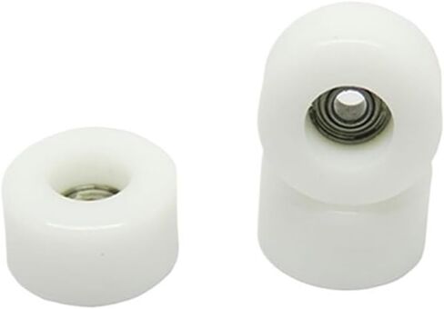 5pcs pu عجلات الأصابع المطلية مع الحامل ألعاب التزلج على لوح التزلج الأصابع rowler 1.5 * 8 * 5mm 1.5 * 7 * 5mm (PU6818-5 1.5x8x5mm) in Kuwait