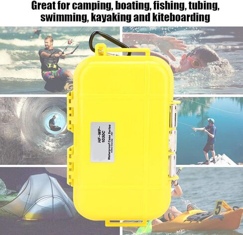 Joyzan Waterproof Storage Case, Outdoor Survival Shockproof Box Airtight Carry Floating Hard Shell Wet Dry Container Travel Sealed Organizer Marine Tool Carrying Protecting Boating Camping Fishing in Saudi Arabia