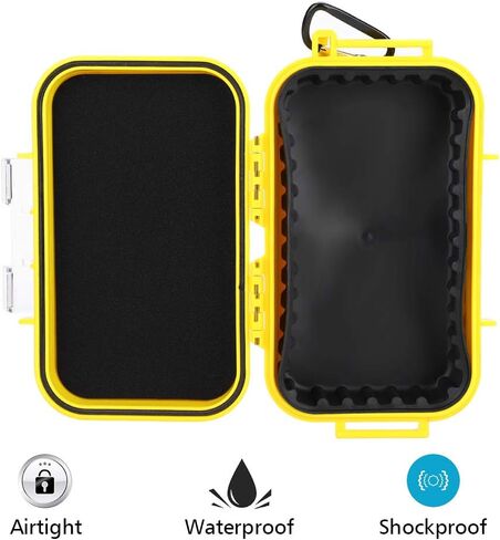 Joyzan Waterproof Storage Case, Outdoor Survival Shockproof Box Airtight Carry Floating Hard Shell Wet Dry Container Travel Sealed Organizer Marine Tool Carrying Protecting Boating Camping Fishing in Saudi Arabia