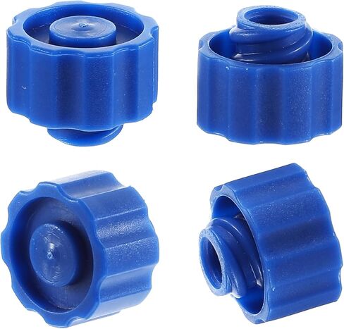 Lusofie 50 PCS CAPS ، غطاء طرف الإبرة ، قبعات طرف المحقنة ، لا يوجد غطاء قفل إبرة ، سهولة الاستغناء عن محقنة الأزرق لتغذية لوازم مختبر أنابيب التغذية in Saudi Arabia