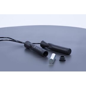 Kenzai Weighted Jump Rope for Fitness – Adjustable Speed Rope for Cardio, HIIT, Boxing, Endurance & Strength Training – Heavy-Duty Ball Bearings, Comfortable Non-Slip Handles – Home & Gym Workout Equipment for Men & Women in Saudi Arabia