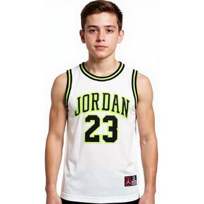 Jordan Boy's 23 Jersey (Big Kids) Gym Red XL (20 Big Kid) in Kuwait