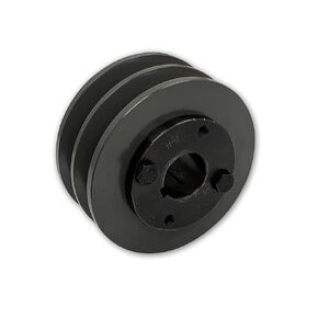 أخدود مزدوج 5.75 "محرك كهربائي من الحديد الزهر" H "بكرة/هاتفي ، شملت جلبة ، لعرض 5/8" أعلى عرض B/5L/BK/5LK القسم الخامس ، بكرة أخدود 2 (1-1/8 "عمود/1.125" Bore ، 2bk60h) in Kuwait