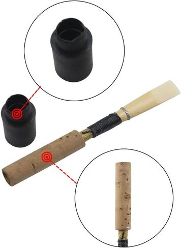 Oboe Reed, Reeds Medium Soft Oboe Reed With Plastic Storage Instrument Part in Kuwait