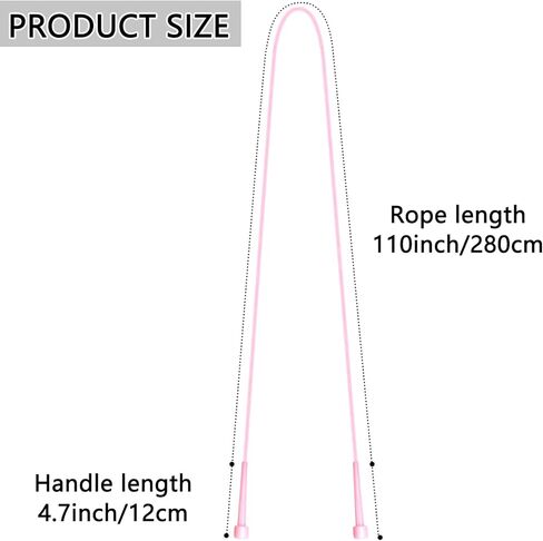 4 حزمة قابلة للتعديل الحبال ، حبل القفز لسرعة خفيفة الوزن خالية من التشابك ، حبل القفز الطويل 9.2 قدم للياقة ، التمرين ، ممارسة المدارس ، التدريب ، حبل تخطي للأطفال الفتيات الرجال الرجال نساء in Kuwait