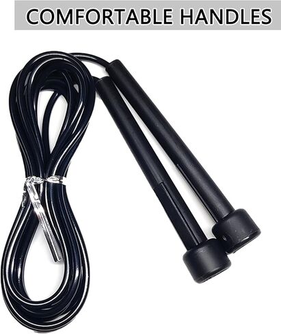 4 حزمة قابلة للتعديل الحبال ، حبل القفز لسرعة خفيفة الوزن خالية من التشابك ، حبل القفز الطويل 9.2 قدم للياقة ، التمرين ، ممارسة المدارس ، التدريب ، حبل تخطي للأطفال الفتيات الرجال الرجال نساء in Kuwait