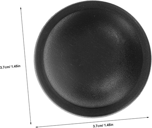NUOBESTY 4pcs Sturdy Round Bag Rivets Plastic Replacement Feet for Handbags Suitcases and Travel Bags for DIY Craft Projects and Accessories in Saudi Arabia