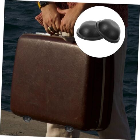 NUOBESTY 4pcs Sturdy Round Bag Rivets Plastic Replacement Feet for Handbags Suitcases and Travel Bags for DIY Craft Projects and Accessories in Saudi Arabia