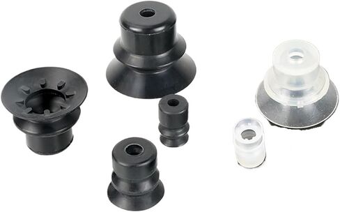 10pcs فراغ مصاصة VP10RSN/VP20BBSN السيليكون مزدوج متعدد الطبقات حقن التكلفة ملحقات آلة التلاعب (VP6R ، أبيض) in Saudi Arabia