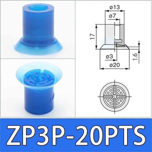 الصناعة ZP3P-20/25/35/50PTS حقيبة التغليف ميكانيكية شفط الشفط السيليكون الفراغ (ZP3P-T20PTSFJ40-B5) in Saudi Arabia