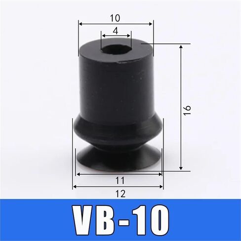إكسسوارات معالجتها مصاصة VB10 20 30 40 50 مخصصة لفراش الفراغ المخصصة لسيطة تشاك (VB-50 أسود) in Saudi Arabia