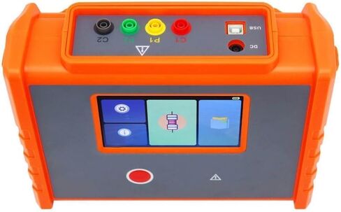 Portable Transformer DC Resistance Tester with Maximum Short Circuit Current 10A Resistance Range 10.0uΩ-50.00KΩ Resolution Ratio 0.1 UΩ Precision ±0.2% FS±10dgt 500 Groups Data Storage in Saudi Arabia