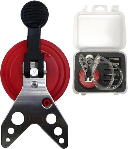 Ceramic Stone Tile Drilling Locator with Adjustable Handle and Multiple Adapters, Red Suction, for Power Drills in Saudi Arabia