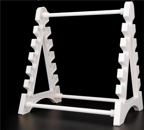 Lab White Plastic Pipette Rack Double Sided Laboratory Pipette Stand Support(Blue 2 PCS) in Saudi Arabia