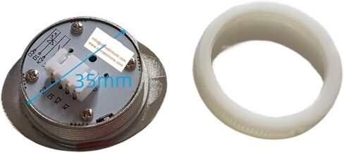 Elevator Push Button Oval Buttons Lift Spare Parts White Light Open Close Door Use in Saudi Arabia