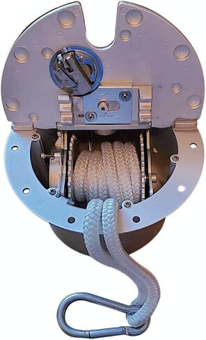 Retractable Boat Ropes and Lines for Docking Mooring line and Rope Marine Grade Double Braid Nylon line Retractable Cleat for Boat Dock Accessories and Essentials in Saudi Arabia