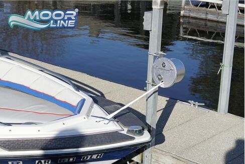 Retractable Boat Ropes and Lines for Docking Mooring line and Rope Marine Grade Double Braid Nylon line Retractable Cleat for Boat Dock Accessories and Essentials in Saudi Arabia