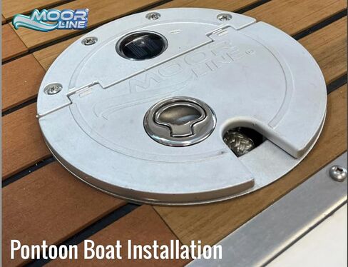 Retractable Boat Ropes and Lines for Docking Mooring line and Rope Marine Grade Double Braid Nylon line Retractable Cleat for Boat Dock Accessories and Essentials in Saudi Arabia