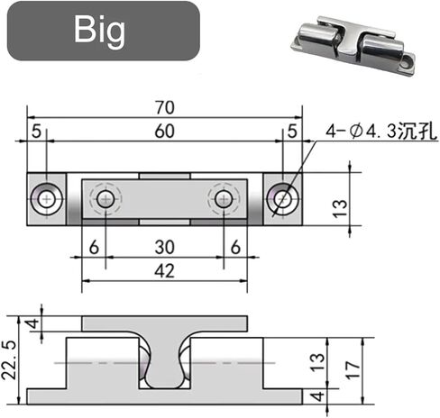 304 من الفولاذ المقاوم للصدأ اللمس Ball Buckle خزانة الصناعية سدادة الأثاث الأثاث الأجهزة 1pcs (الأوسط) in Kuwait
