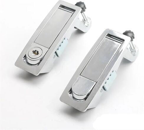 MS606 BOX METAL BOX BOUNS LOTCH AIR AIR AIL LOCKS LOCKS LOCK 1PCS (أسود لا مفتاح) in Saudi Arabia
