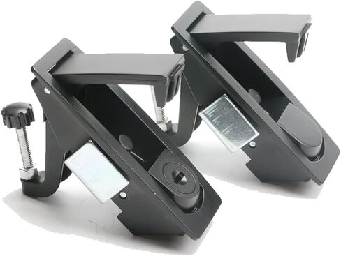 MS606 BOX METAL BOX BOUNS LOTCH AIR AIR AIL LOCKS LOCKS LOCK 1PCS (أسود لا مفتاح) in Saudi Arabia