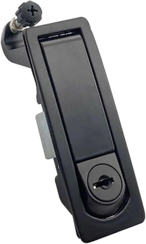 MS606 BOX METAL BOX BOUNS LOTCH AIR AIR AIL LOCKS LOCKS LOCK 1PCS (أسود لا مفتاح) in Saudi Arabia