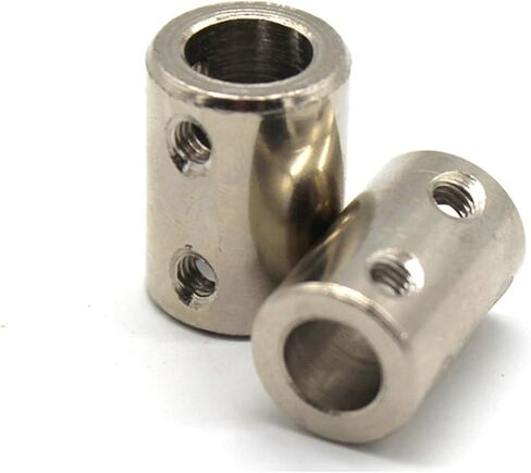 1pc Steel Rigid Shaft Coupling 22mm Length 14mm Diameter Coupler Motor Connector Sleeve(4mm to 4mm) in Kuwait
